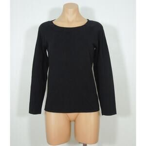 EAST 5TH Knit Top PS Petites Womens Black